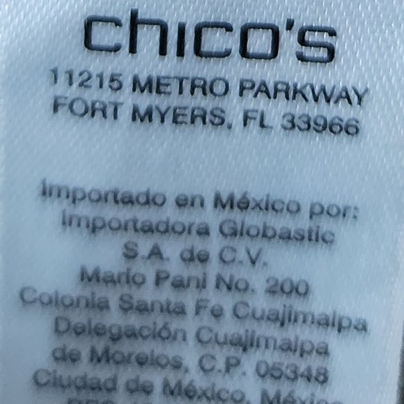 CHICO'S DENIM JACKET Size 2 (L/XL) - Picture 8 of 10